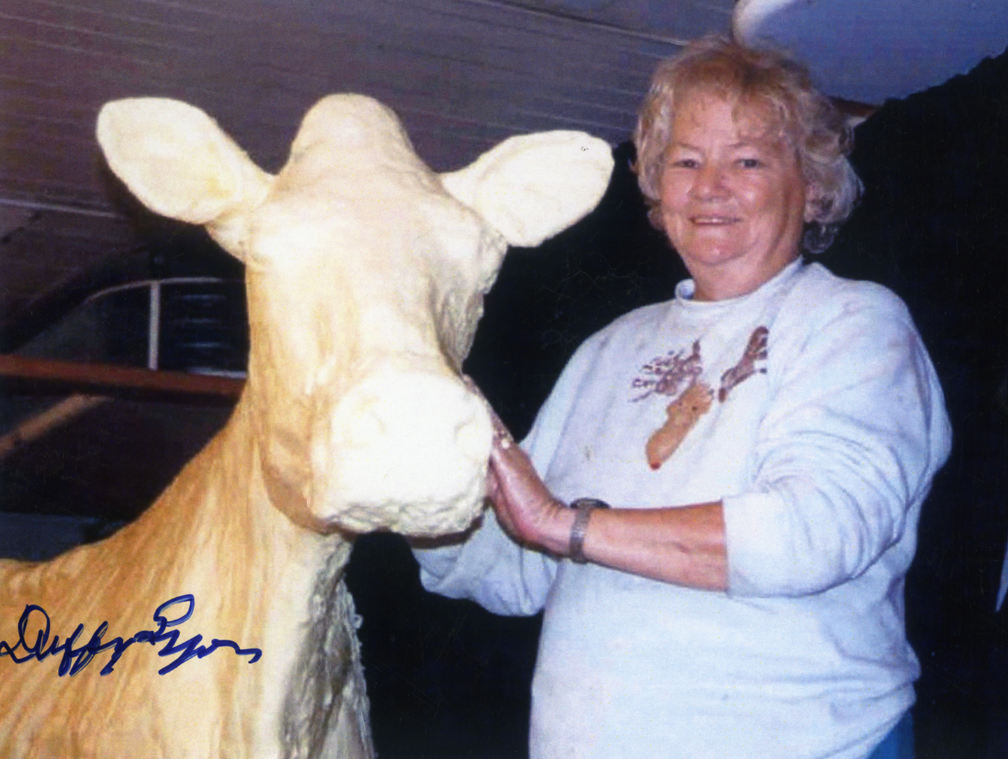 Image 008, Norma and her Butter Cow