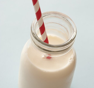 Milk bottle.