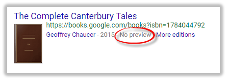 Google Scholar's no preview option