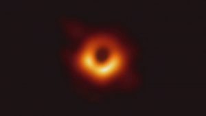 Black hole image from the Event Horizon Telescope website