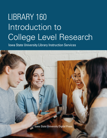Cover image for Library 160: Introduction to College-Level Research