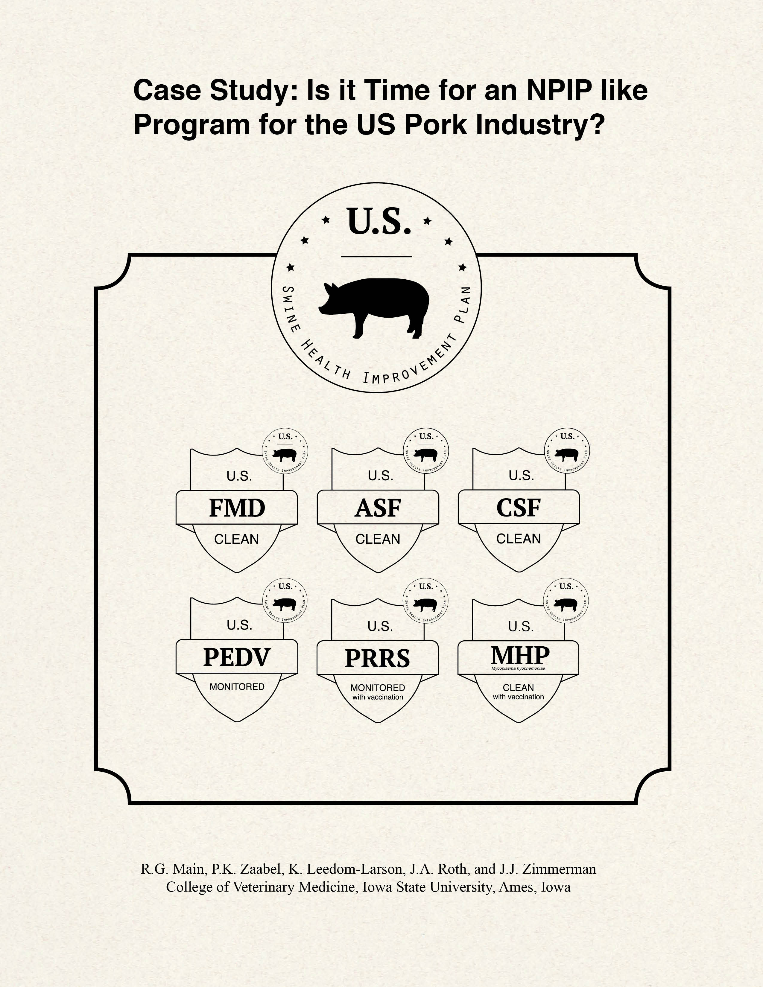 Cover image for Case Study: Is it Time for an NPIP like Program for the US Pork Industry?