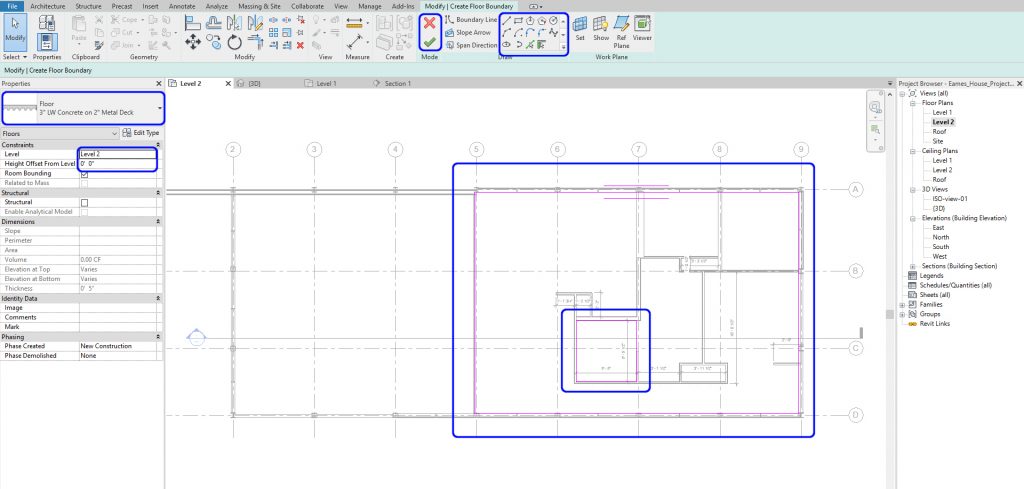 Chapter 12. Understand visibility settings, add/edit floor & ceilings ...