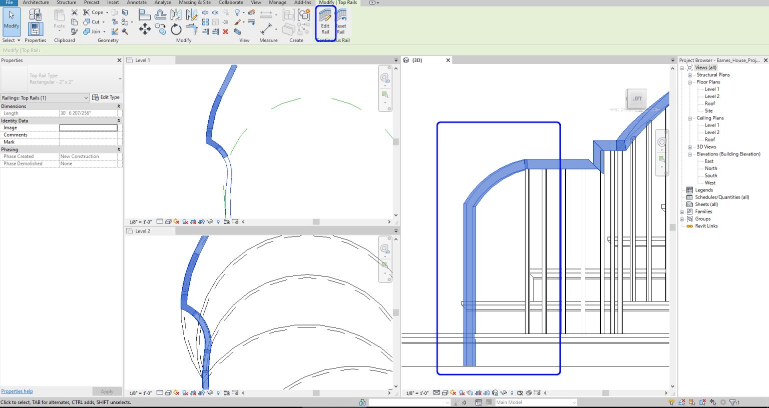Chapter 13. Add/edit stairs, rails, & roof Tutorials of Visual