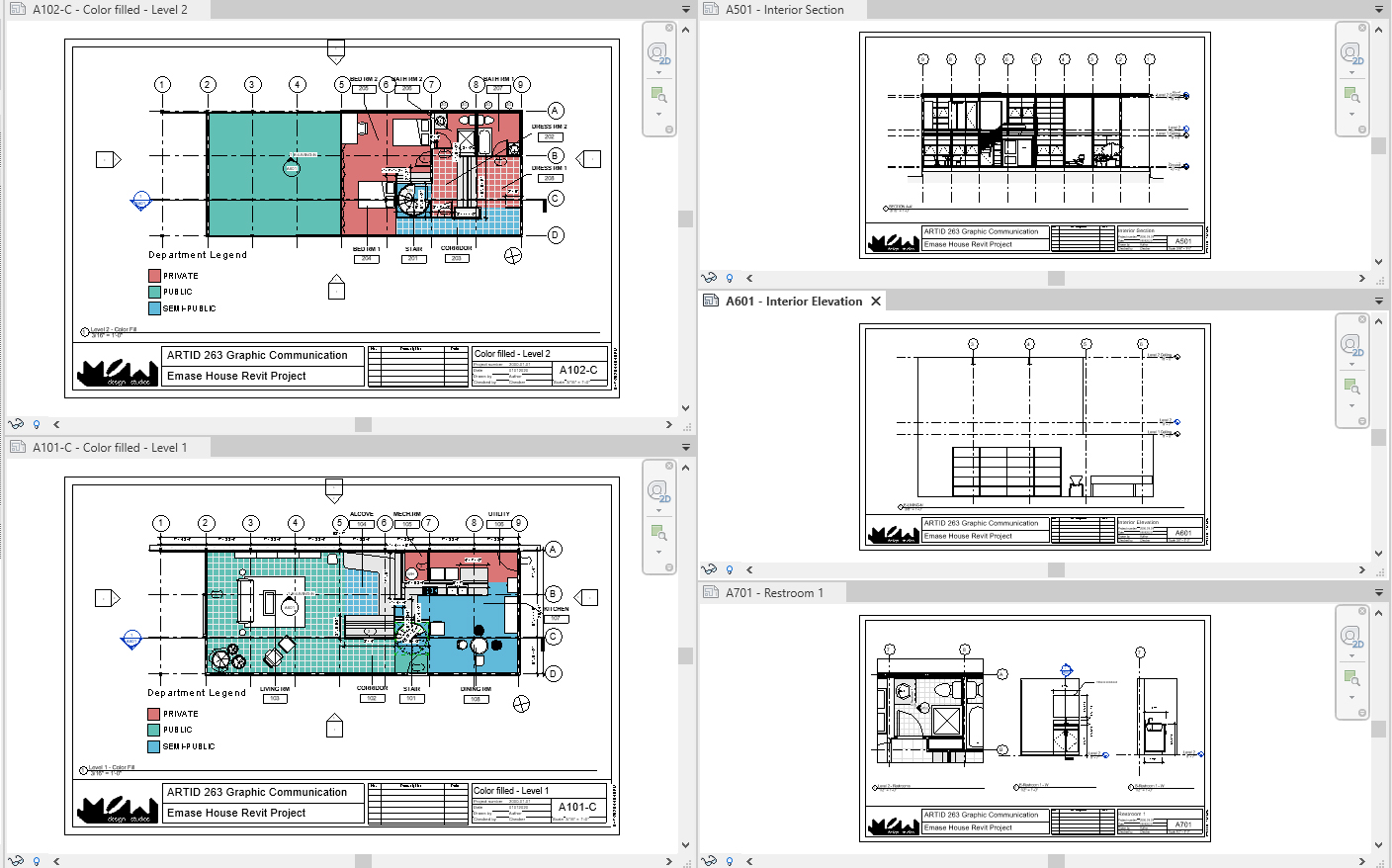 Floor Plans, Elevations & Construction Drawings — Grand Rapids Interior  Design | Fuchsia Design