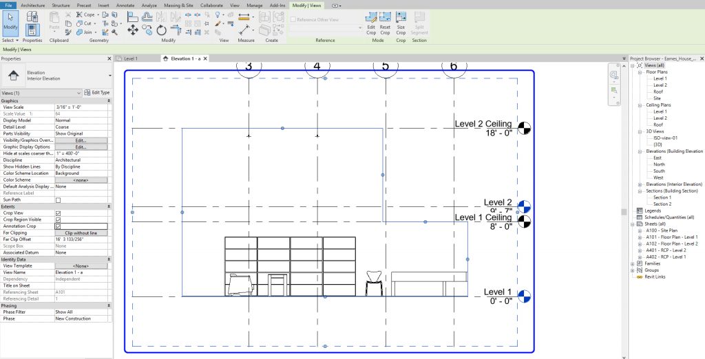 Chapter 16. Add/edit elevation, section, detail, text, annotation