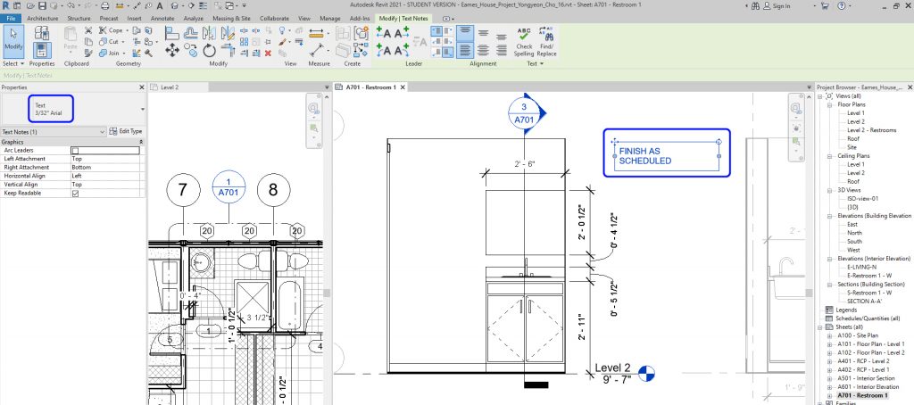 viewbase section annotation edit