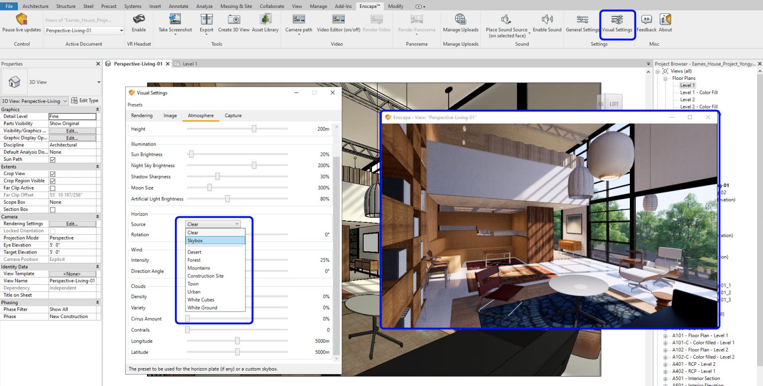 Chapter 19. Introduction to Enscape Tutorials of Visual Graphic