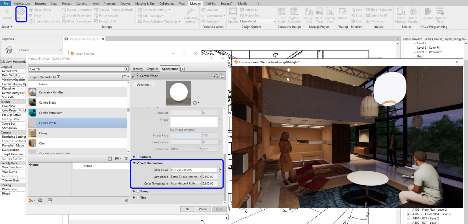 Chapter 21. Edit lighting and create a video Tutorials of Visual