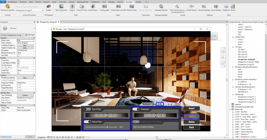 Chapter 21. Edit lighting and create a video Tutorials of Visual