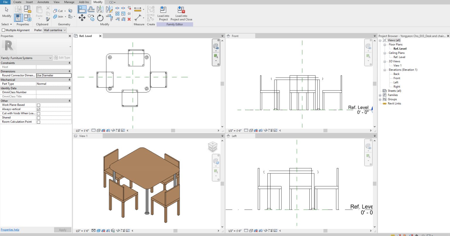 Chapter 10. Revit – Nested family – Tutorials of Visual Graphic ...