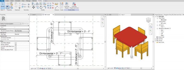 Chapter 10. Revit – Nested family – Tutorials of Visual Graphic ...