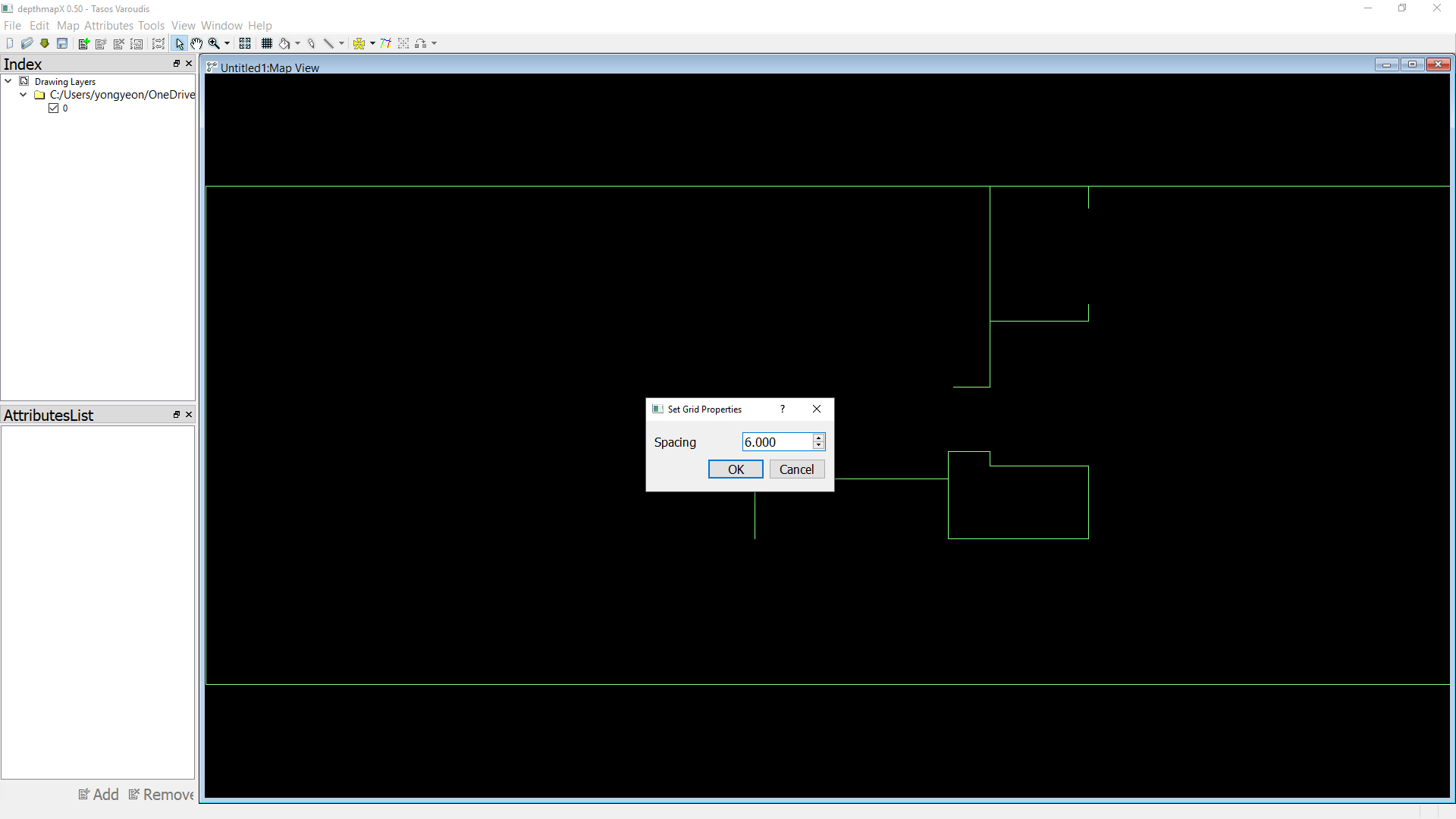 It shows how to add/adjust grids for the visibility graph.
