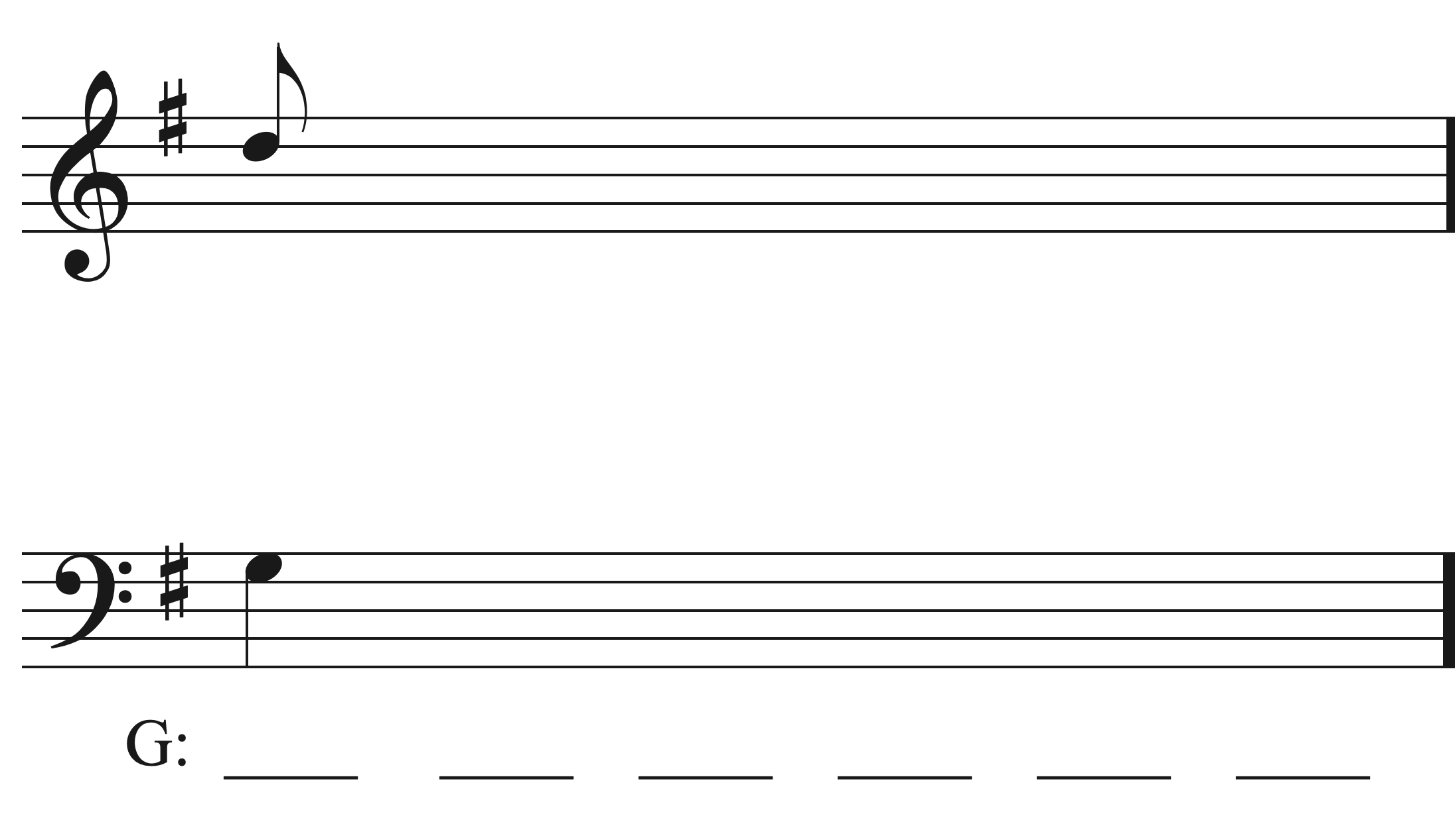 Part Writing Non-Chord Tones Aural Training exercise example1
