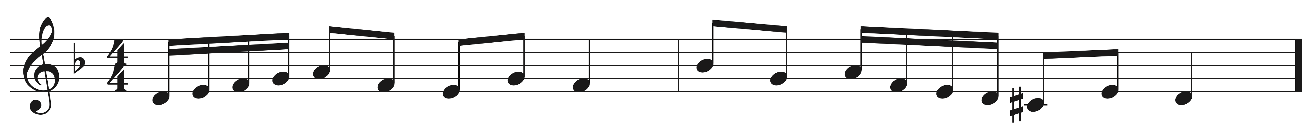 Intro to Harmonizing a Melody Aural Training exercise example