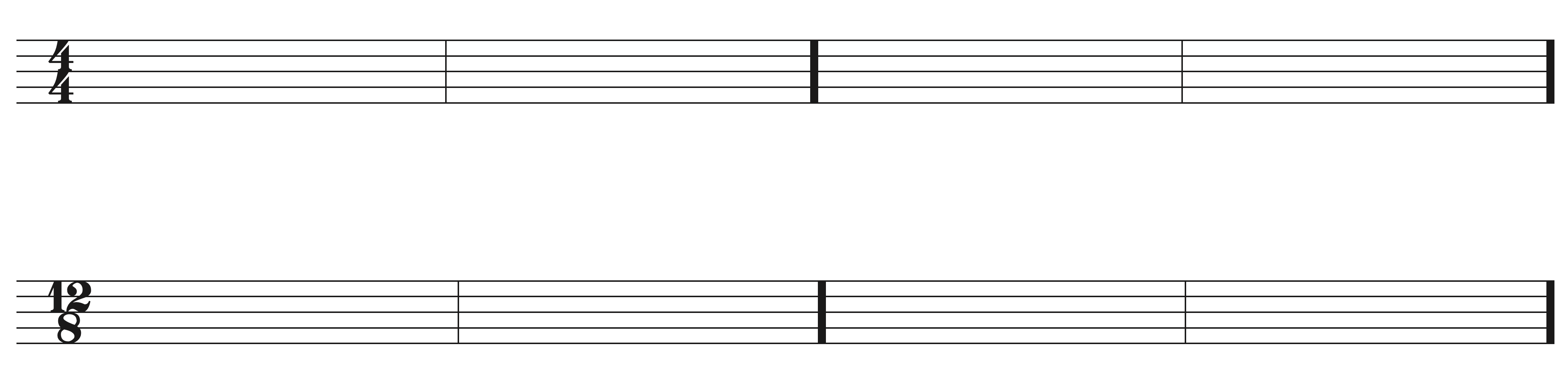Harmonic Rhythm Aural Training exercise example