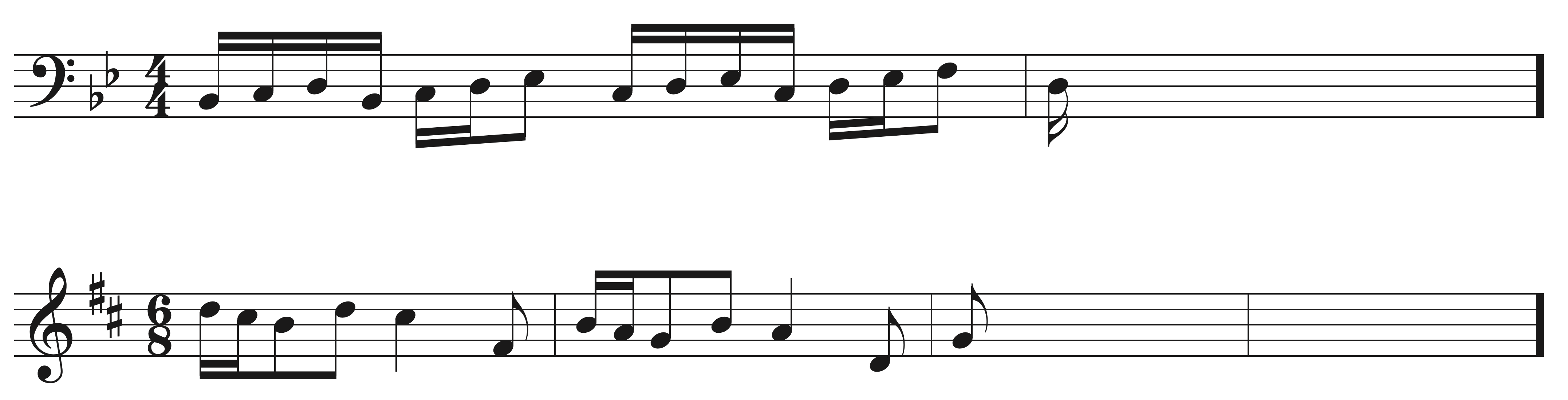 Melodic Sequences Sight Singing exercise example