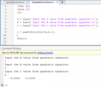 Chapter 8: Functions and Function Handles – A Guide to MATLAB for ME 160