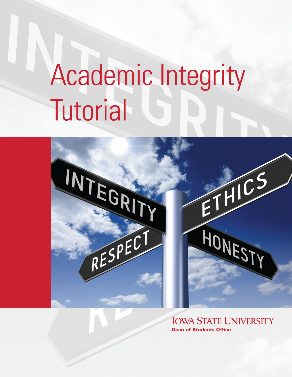 Cover image for Iowa State University Academic Integrity Tutorial