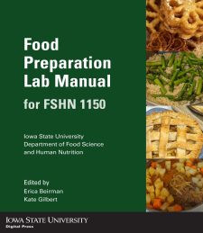 Food Preparation Lab Manual for FSHN 1150 book cover