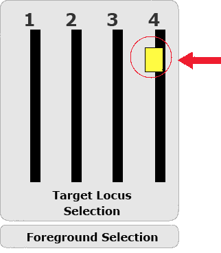 visualization of locus markers