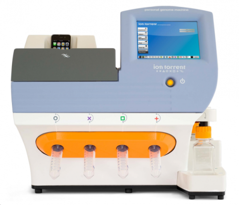 Sequencing system device product photo.